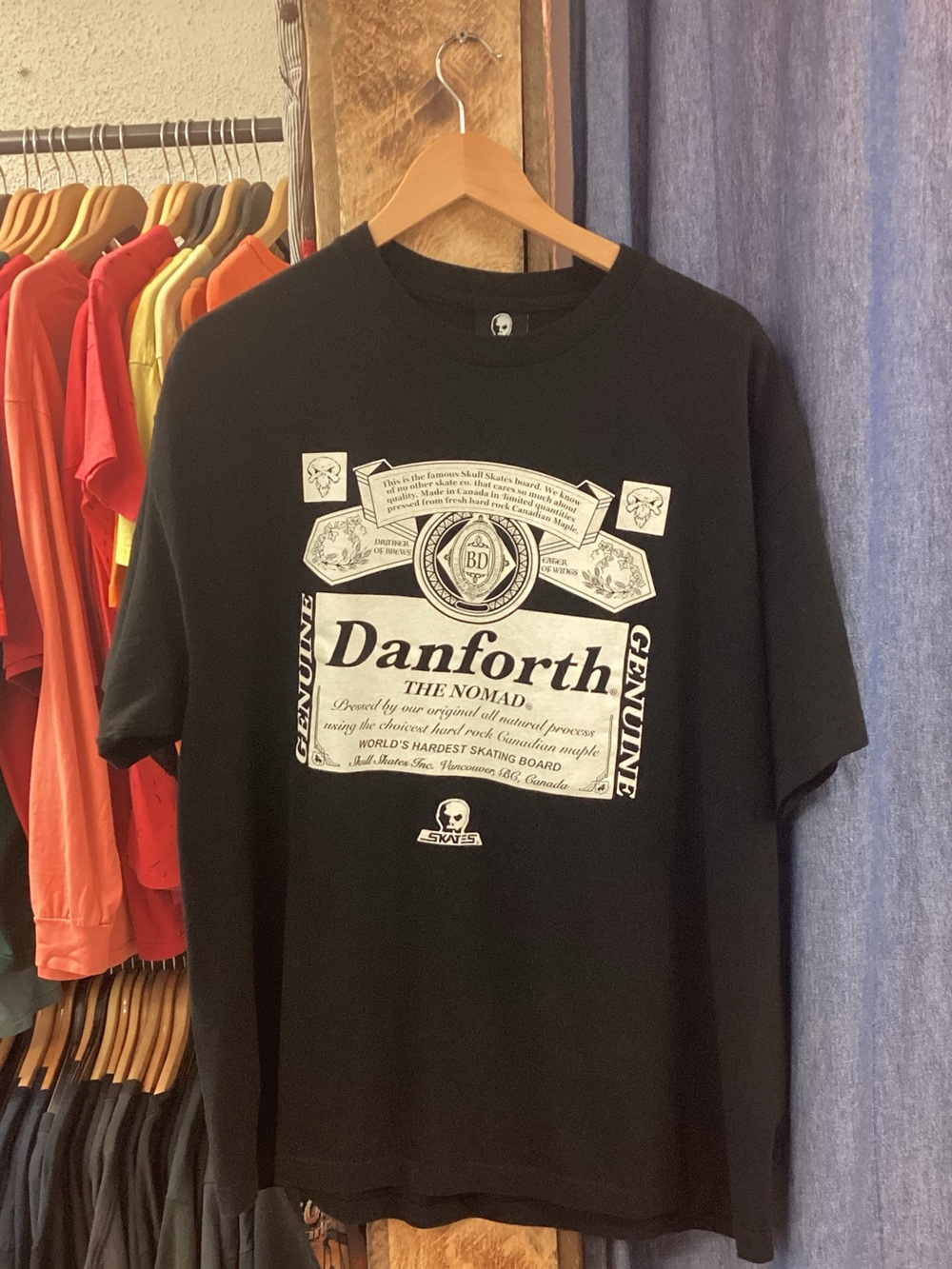 Skates Danforth The Nomad Black T-Shirt